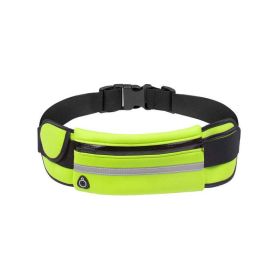 Unisex Sports Fanny Pack; Running Waist Bag; Belt Phone Bag; Water Hydration Backpack Running Accessories (Color: green)